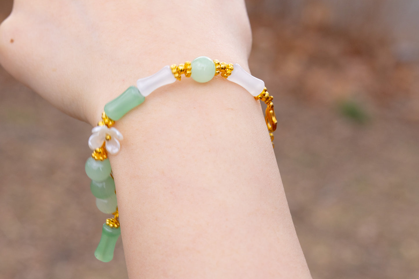 Cheong-ok Bloom Bracelet (청옥화 팔찌)