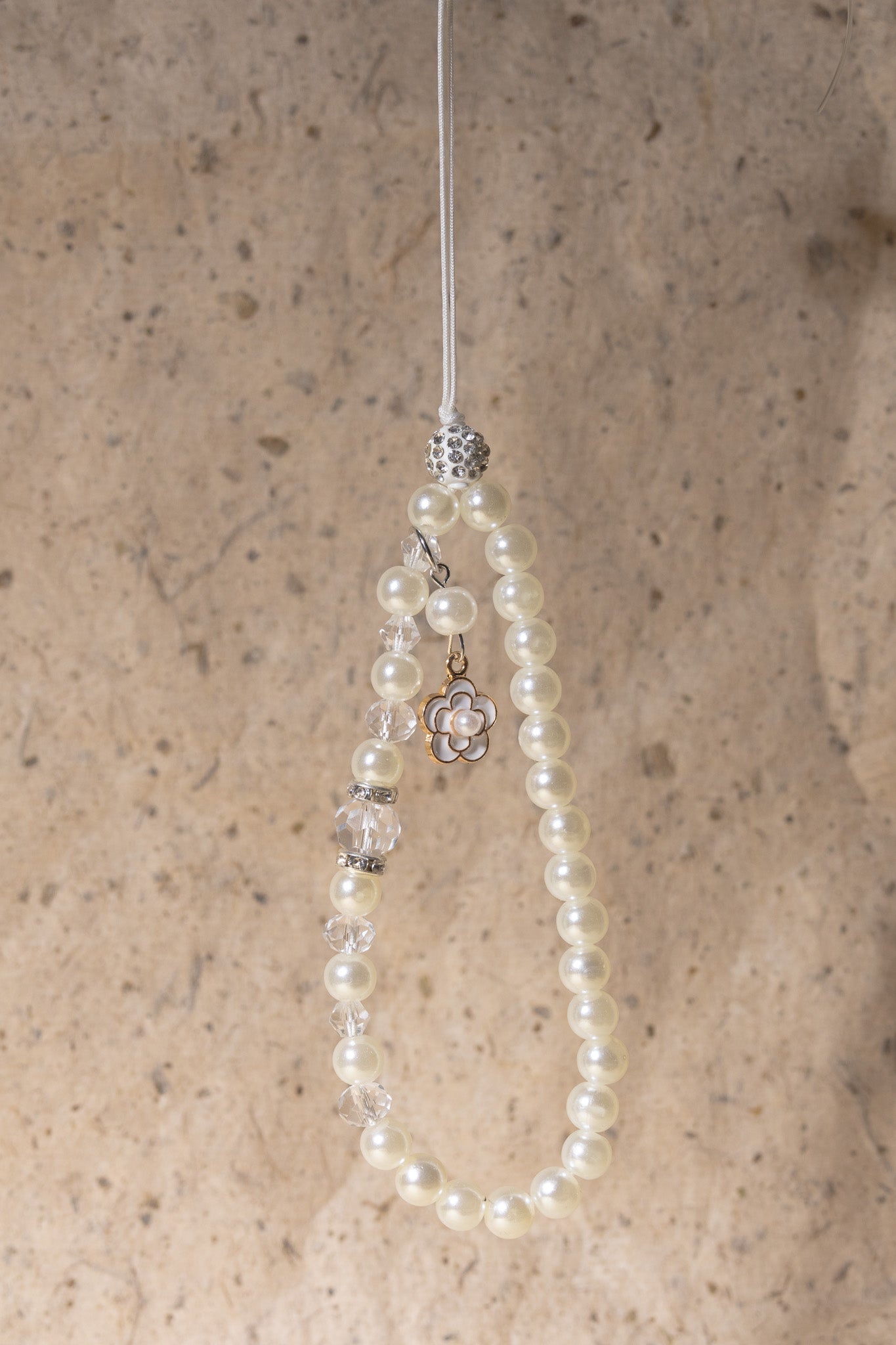 Lunar Bloom Phone Charm (달의 꽃 참)