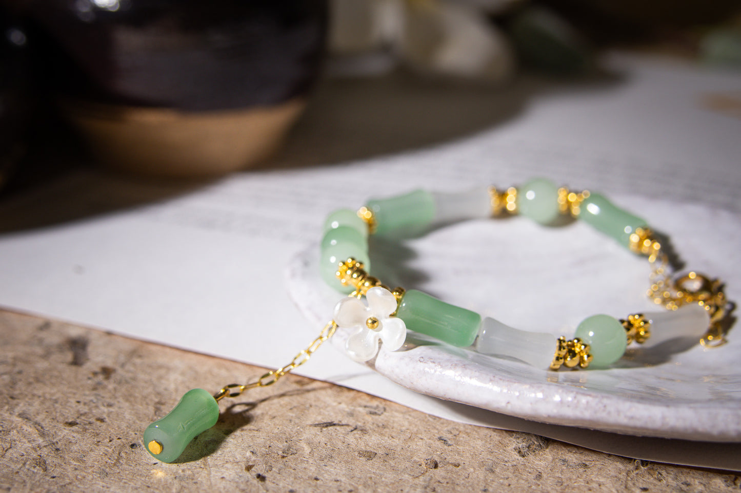 Cheong-ok Bloom Bracelet (청옥화 팔찌)